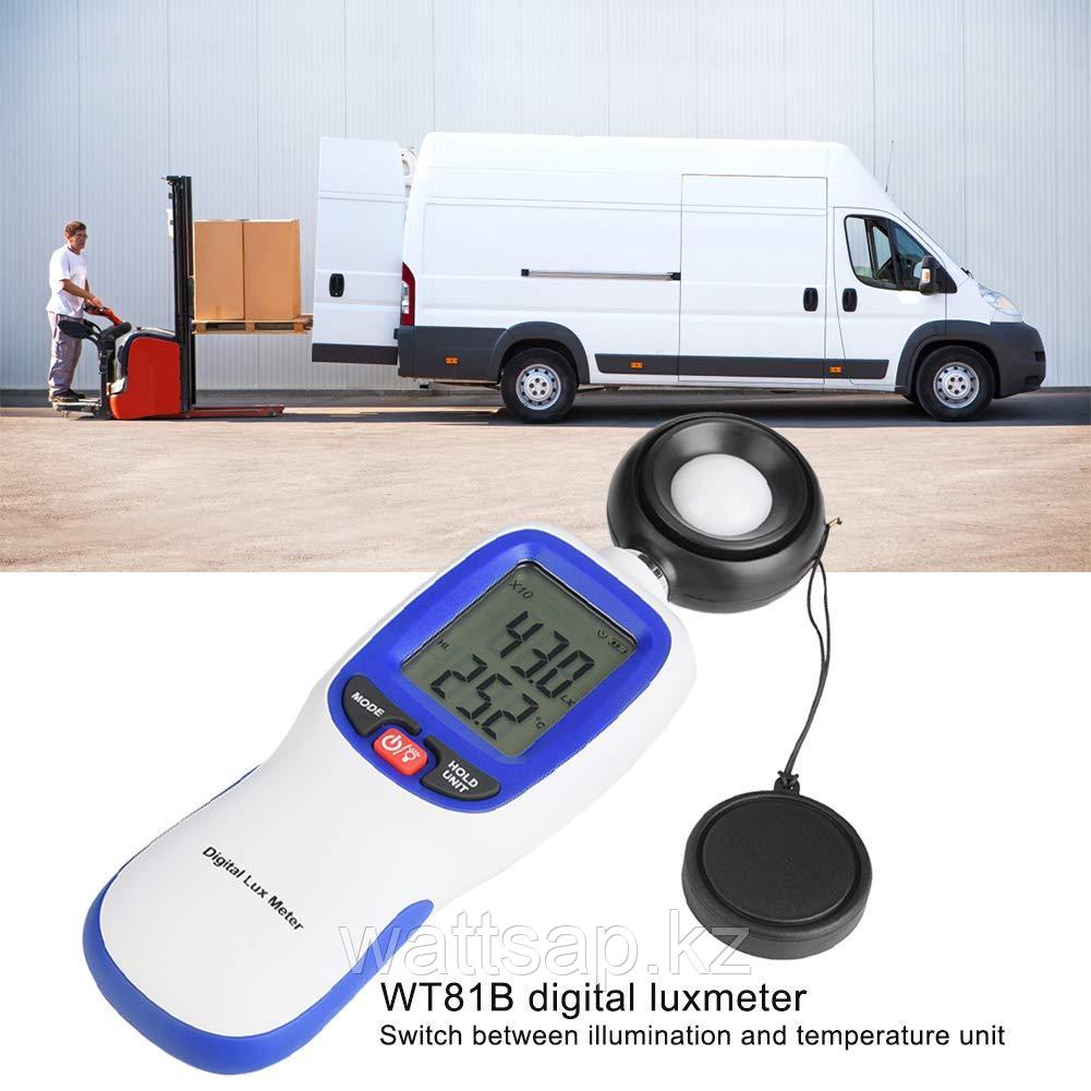 Измеритель уровня освещенности, люксметр с Bluetooth WT81B - фото 4 - id-p54753561