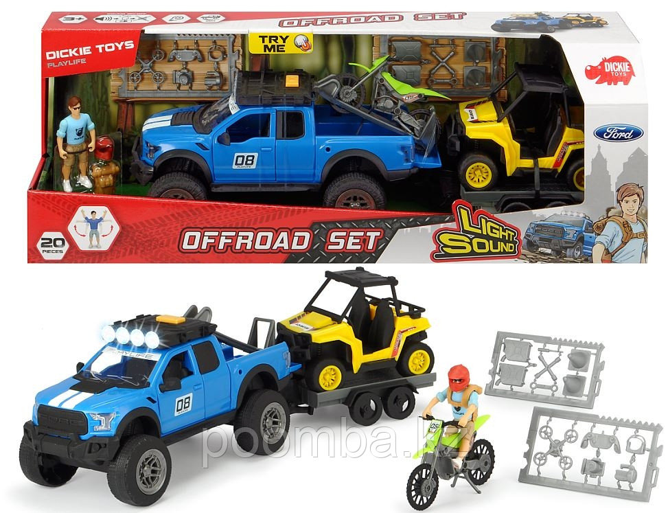 Набор покорителя бездорожья серии PlayLife Dickie Toys