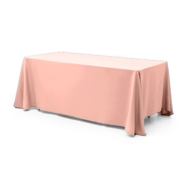 Скатерти пыльно розовые прямоугольные (петек) 5м*2.8м в аренду