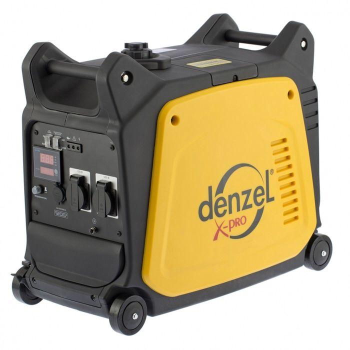 Генератор инверторный DENZEL GT-3500i, X-Pro, 3/3.5 кВт, 220 В, 7.5 л, ручной старт