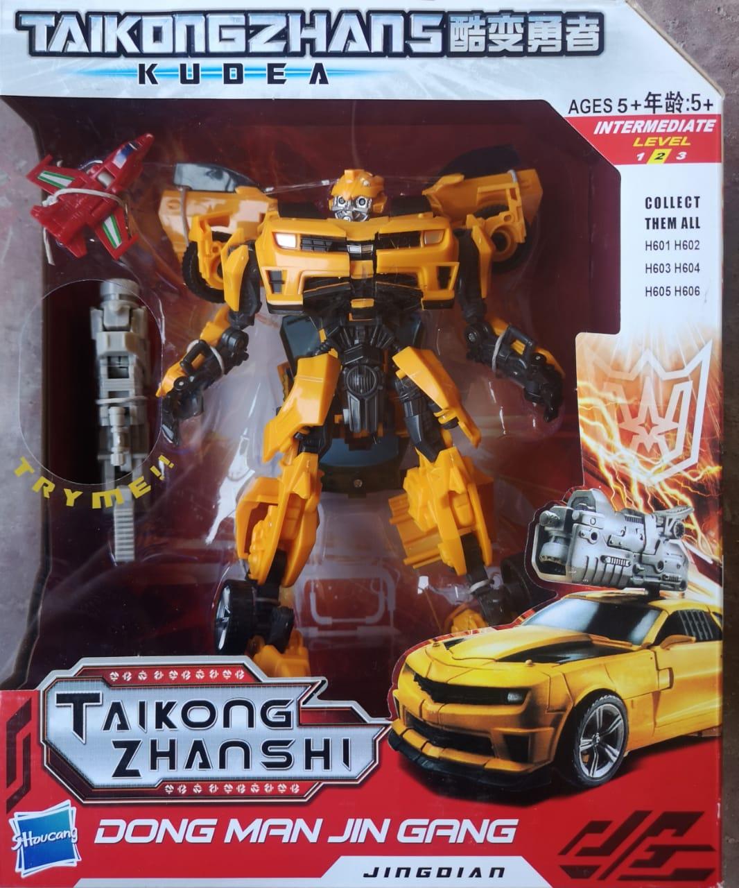 Бамблби робот-трансформер Taikongzhans Bumblebee, 17 см