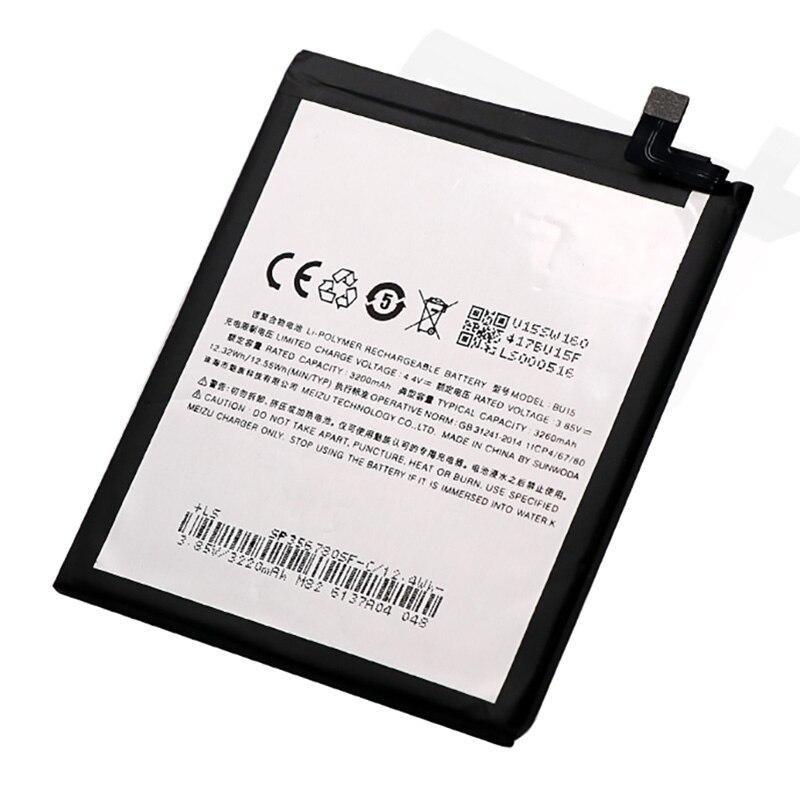 Заводской аккумулятор для Meizu M3 Note/Meizu U20 (BT61/BU15, 3260mAh)