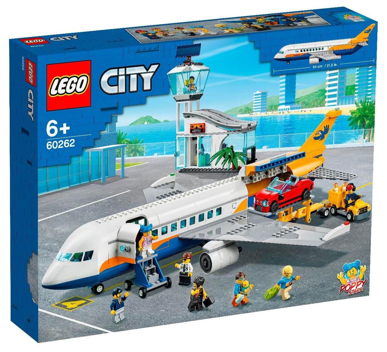 LEGO: Пассажирский самолёт CITY 60262