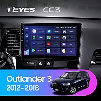 Автомагнитола Teyes CC3 4GB/64GB для Mitsubishi Outlander 2012-2018