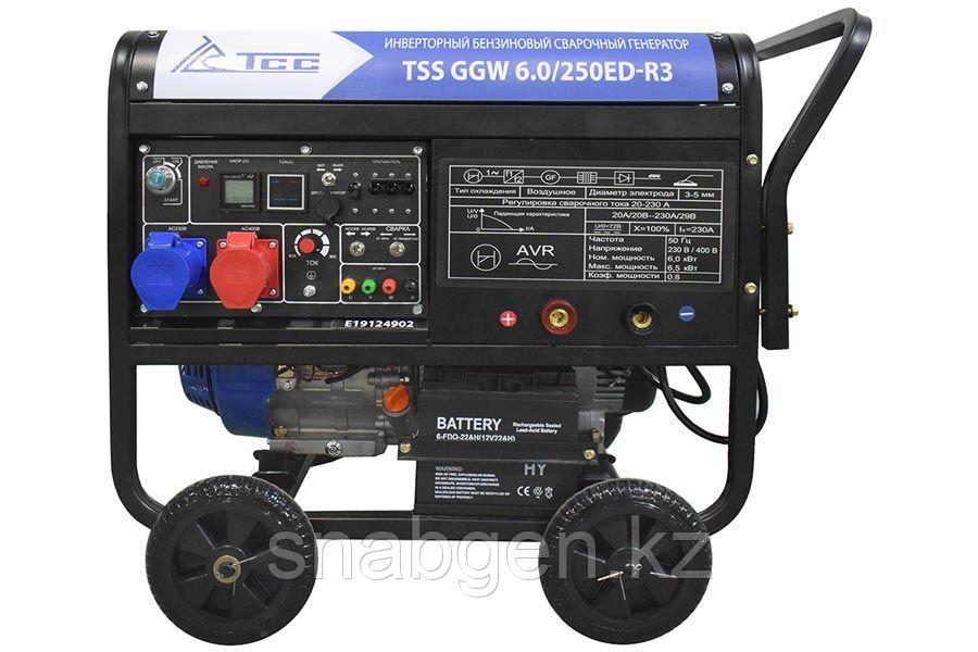 Инверторный бензиновый сварочный генератор TSS GGW 6.0/250ED-R3 - фото 1 - id-p83895584