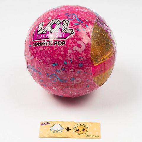 Кукла L.O.L. Surprise! в шарике CONFETTI POP NEW с музыкой и светом [реплика] - фото 3 - id-p83896350