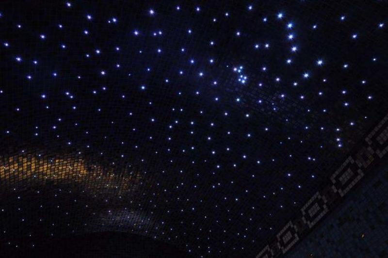 Комплект с проектором Звёздное небо для Турецкого хаммама (165 точек, 5W, эффект смены и фиксации цвета) - фото 7 - id-p83903421