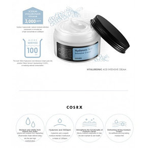 Интенсивный увлажняющий крем для лица, COSRX Hyaluronic Acid Intensive Cream, 100мл, фото 2