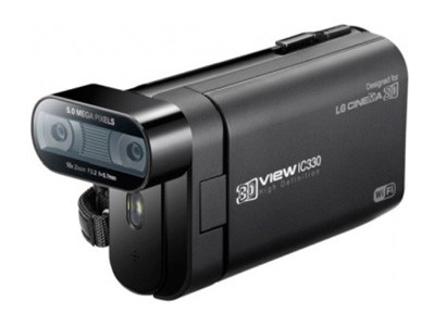 Видеокамеры LG 3D Ful HD модель LG IC330. В описании видео обзор.