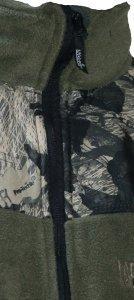Костюм флисовый для охоты и рыбалки Norfin BERINGS CAMO GREEN, размер XL - фото 3 - id-p83903571