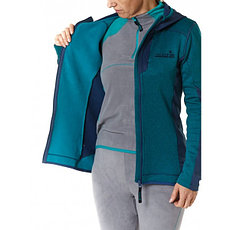 Куртка флисовая женская Norfin Women Ozone Deep Blue, размер L, фото 3