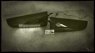 Задние диодные фонари верхние "Black Design" для Lada Largus