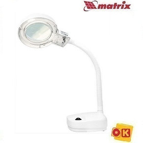 Лупа с подсветкой 3 и 8 кратная, MATRIX. 913605, фото 2