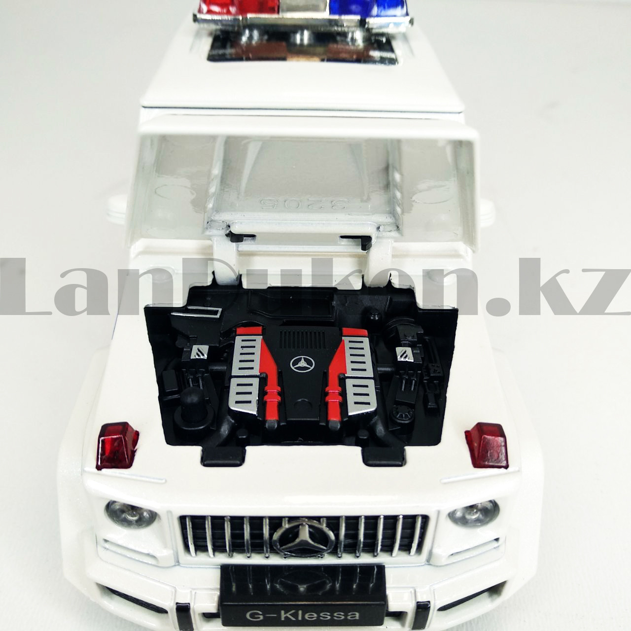 Игрушка детская машинка ДПС металлическая со свето-звуковым сопровождением Die-Cast Metal Model Car Kings-toy - фото 6 - id-p83904770