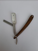 Опасная бритва-шаветта ProHair с деревянной ручкой