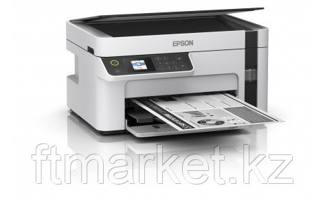 МФУ Струйное Epson M2120, А4, чб, 32 стр/мин, Сканер 1200x2400dpi, USB, WIFI, C11CJ18404