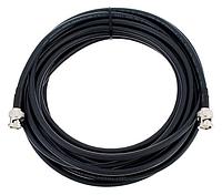 Коаксиальный кабель, BNC-BNC, RG58C тип: U, 50 Ом, длина 25" (7.5 м.)