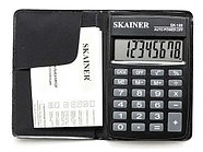 Калькулятор карманный SKAINER "108NBK" 8-разрядный