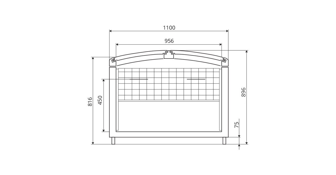 Ларь-бонета Levin CORTINA 250 HT/CT - фото 2 - id-p83908710