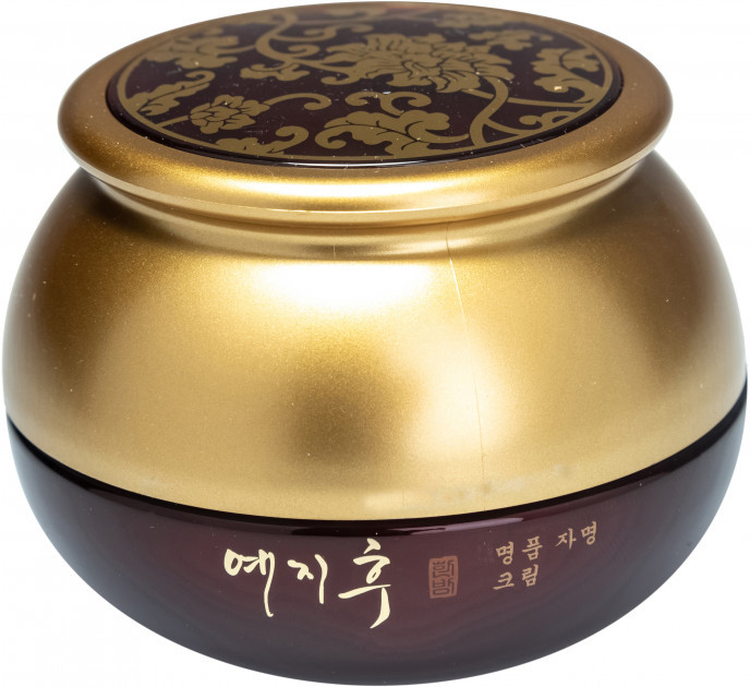 Инновационный крем от морщин Yezihu Red Ginseng Cream с гиалуроновой кислотой, экстрактом женьшеня и маслом ши