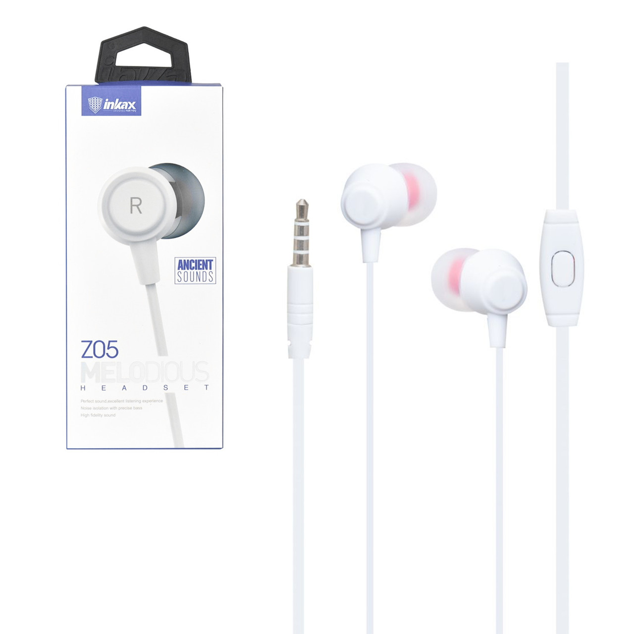 Гарнитура Inkax Z05 Melodius White