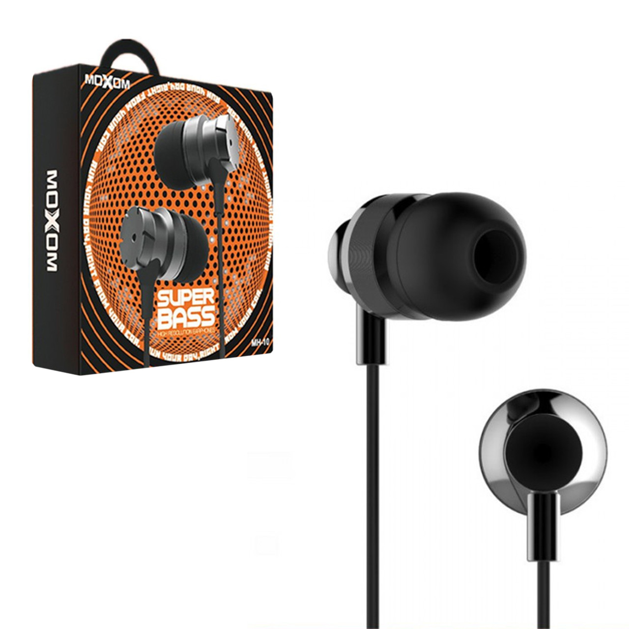 Гарнитура Moxom MH-10 Super Bass Black