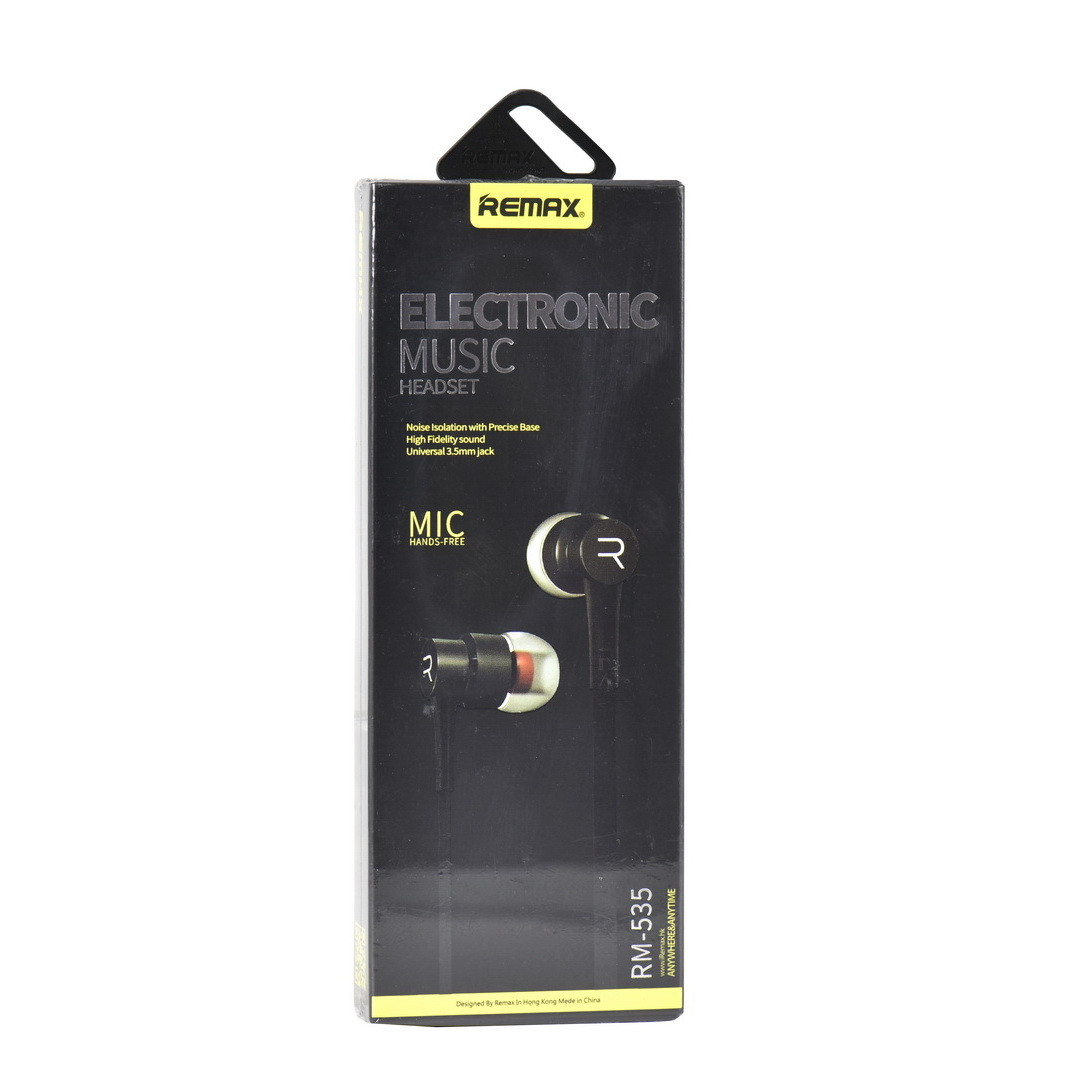 Гарнитура Remax RM-535 Electronic music COPY Black