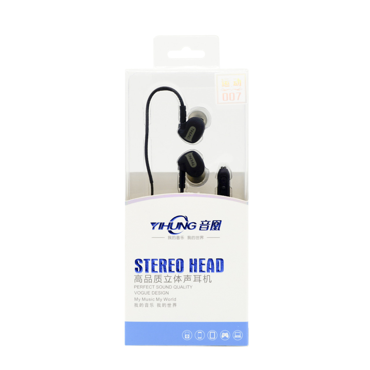 Гарнитура Yihung Stereo Head 007 Black