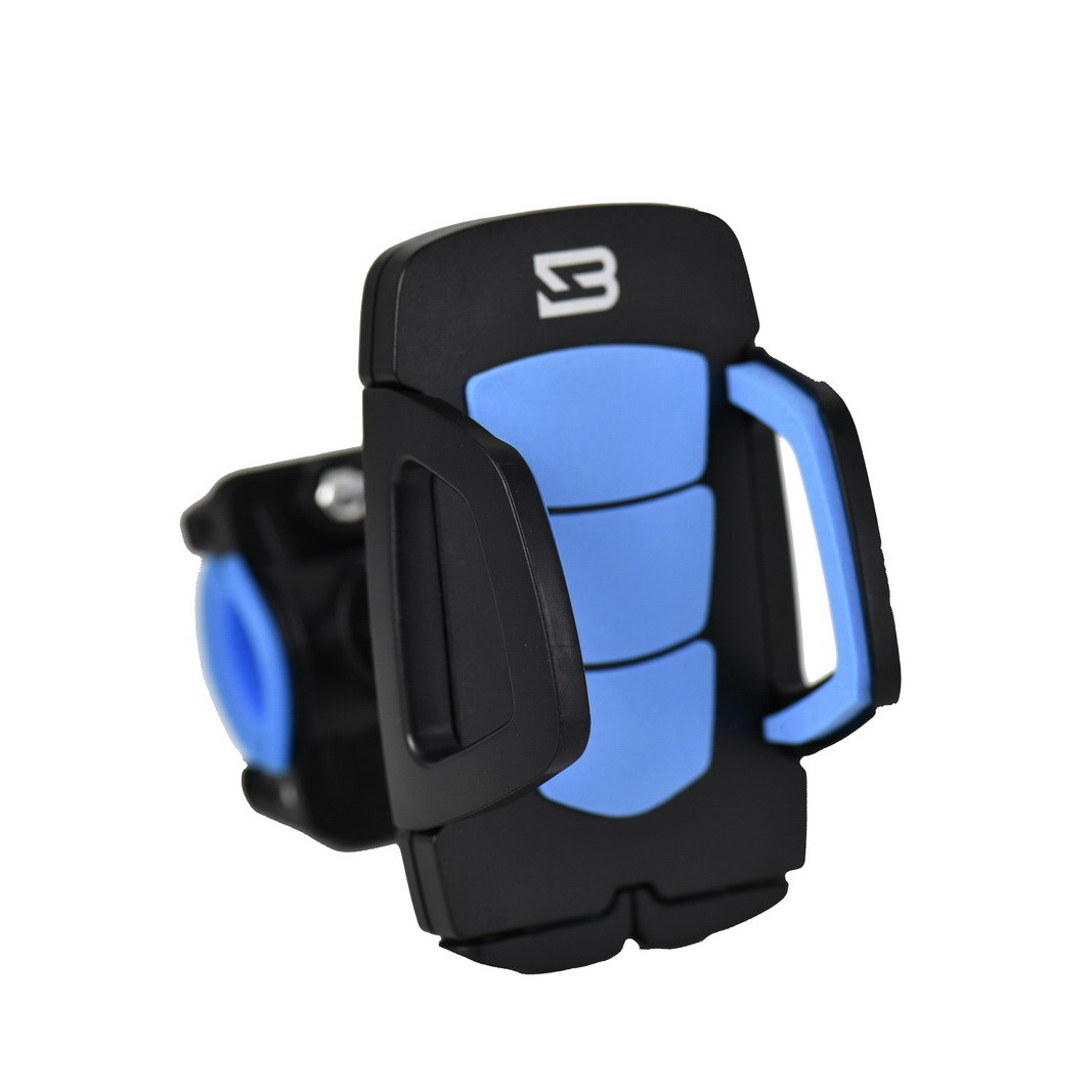 Держатель для телефона BYZ ZJ011 Bicycle Phone Holder Silicone Black/Blue