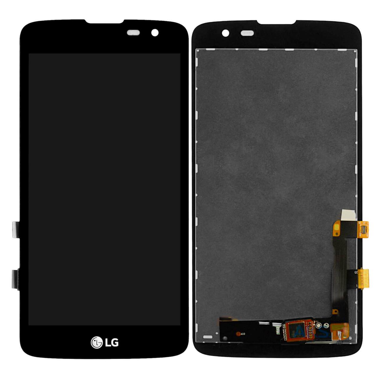 Дисплей в сборе для LG Q7, black