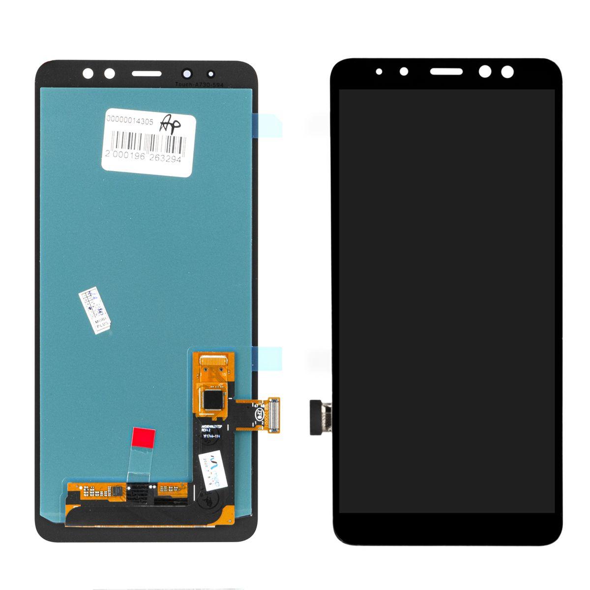 Дисплей Samsung Galaxy A8 Plus (2018) A730 в сборе Black