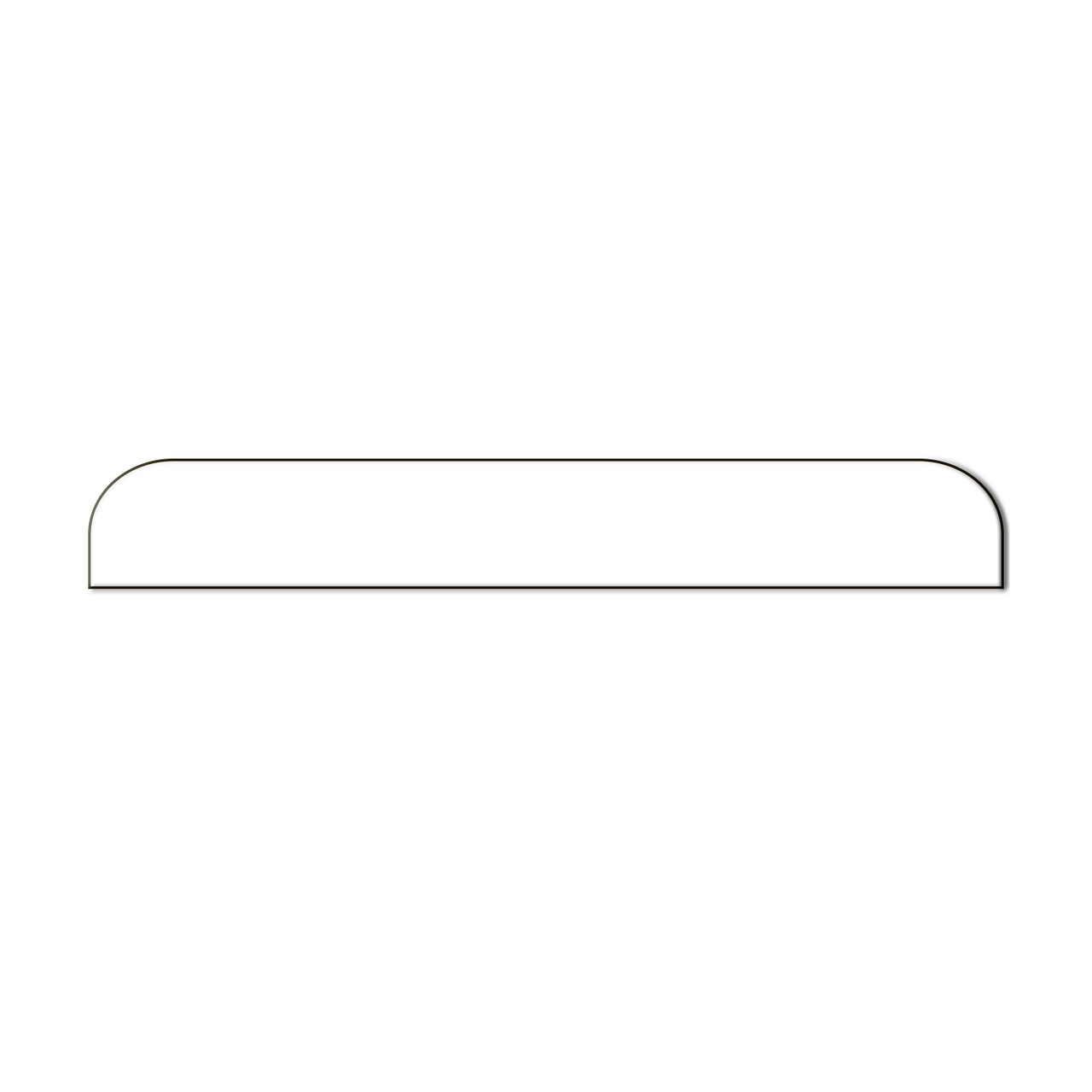 Стекло Apple iPhone 5/5S заднее нижнее White (58)