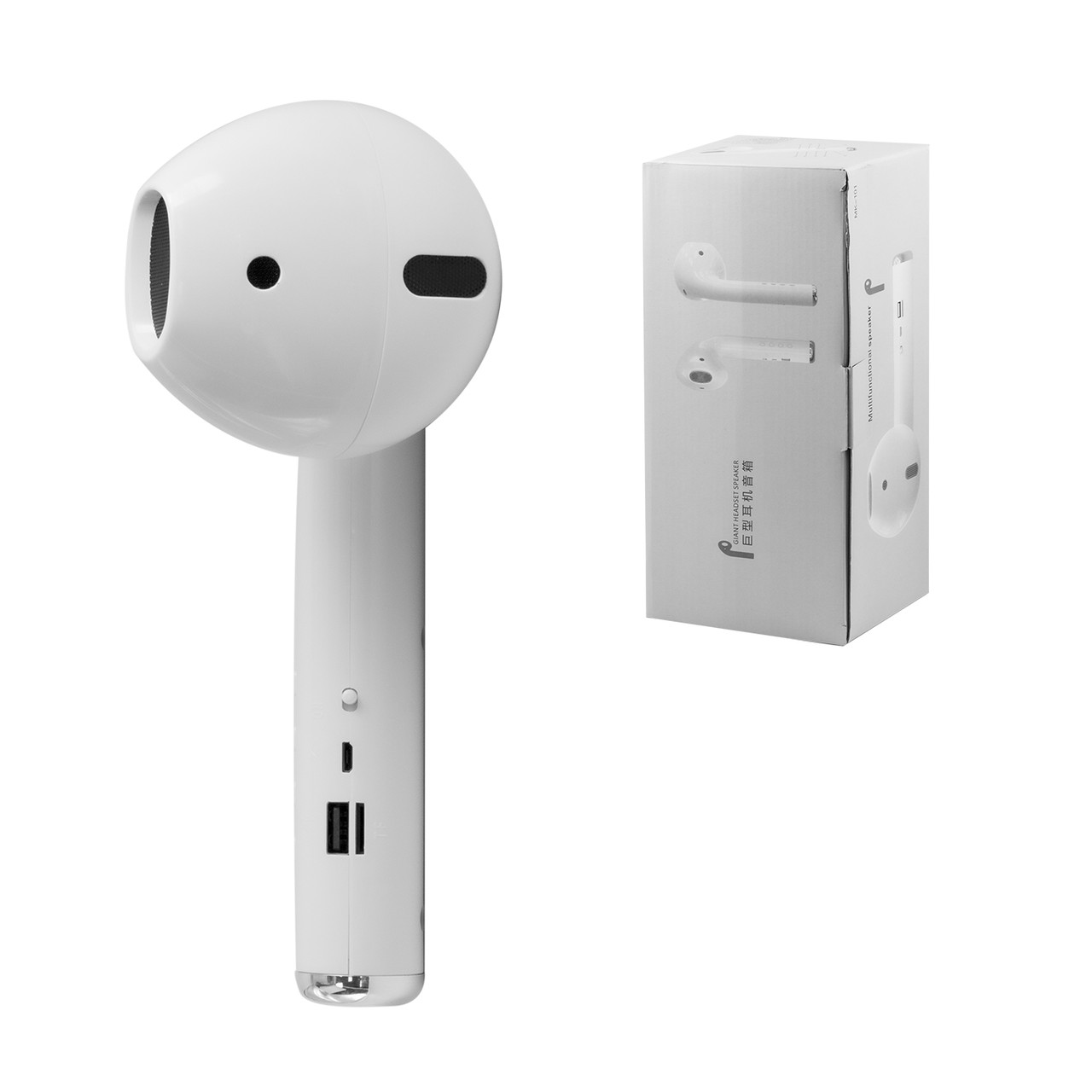 Портативная акустическая система Bluetooth AirPods MK-101, White