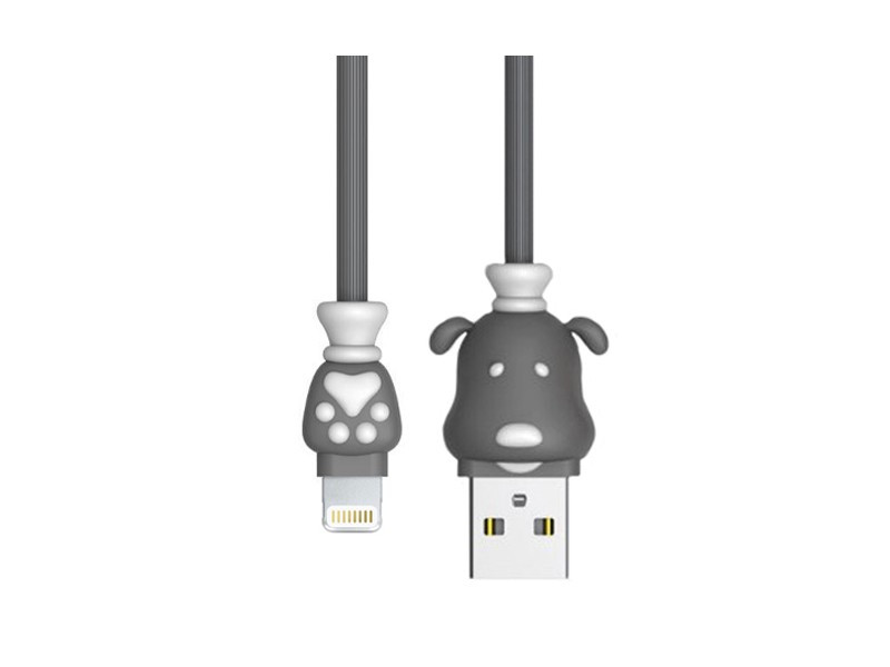 Кабель Apple lightning Remax Fortune RC-106i 2.4A 1m Gray