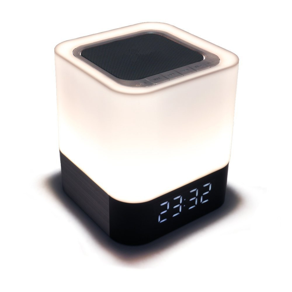 Портативная акустическая система Bluetooth BYZ BTS003 White/Silver
