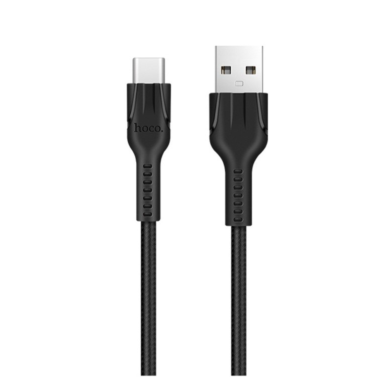 Кабель Type-C to lightning Hoco U31 1.2m 18W Black