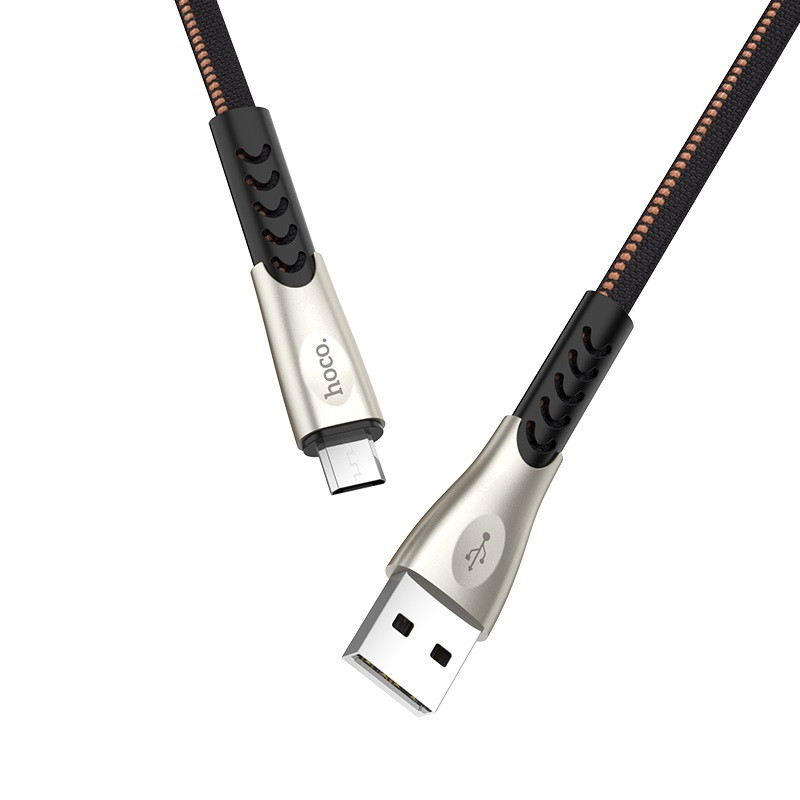 Кабель Micro usb Hoco U48 Superior Speed 1.2m Black