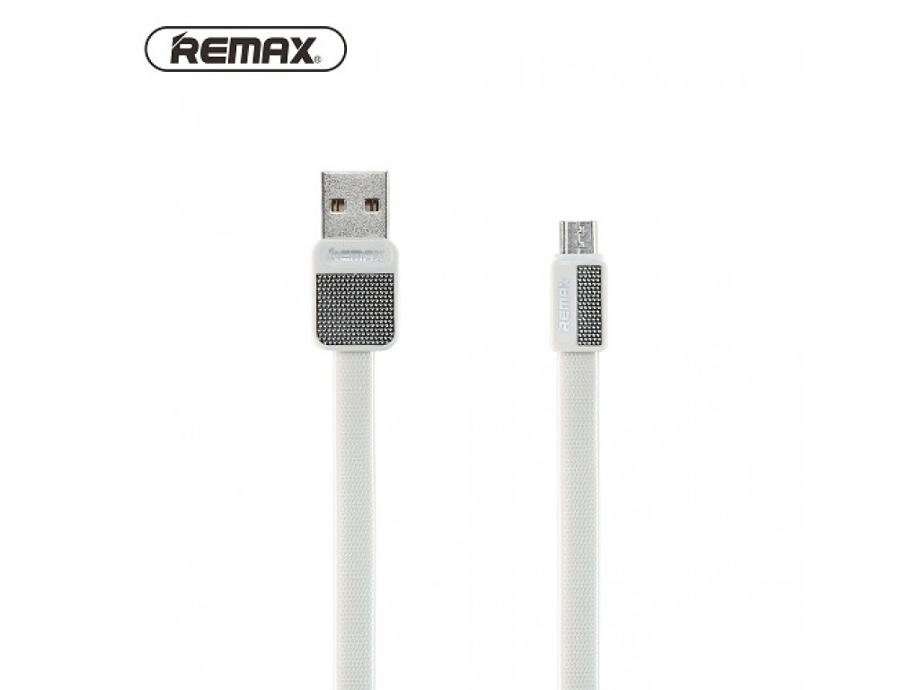 Кабель Micro USB Remax Metal RC-044m 1m White