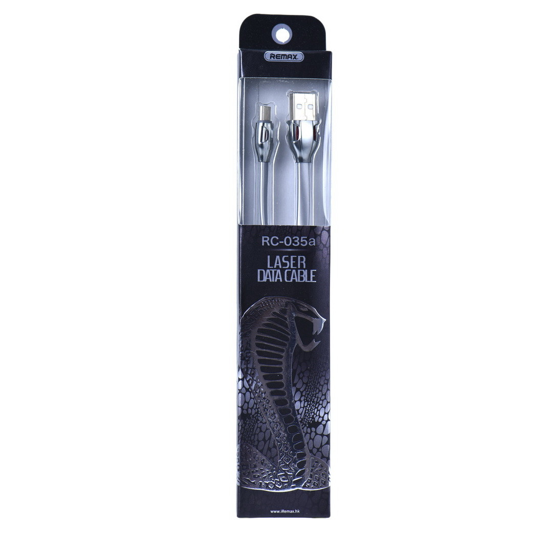 Кабель Type-C Remax Laser RC-035a Gray