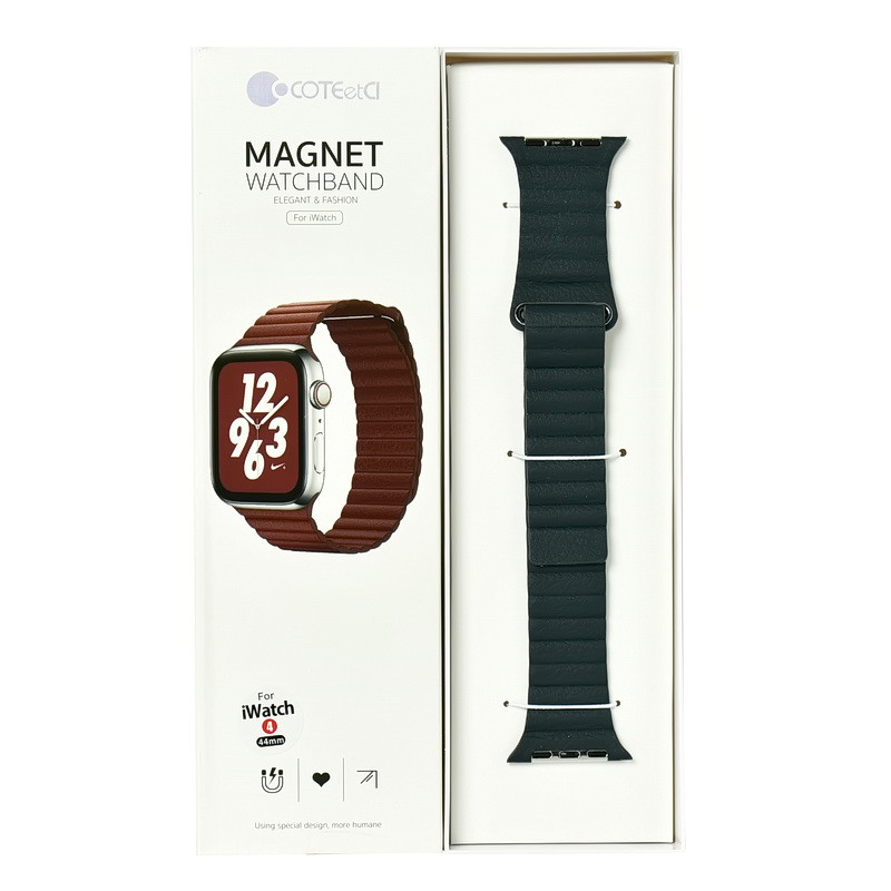 Ремешок For Apple Watch 42mm/44mm COTEetCI W7 WH5206-GR Magnet Gray