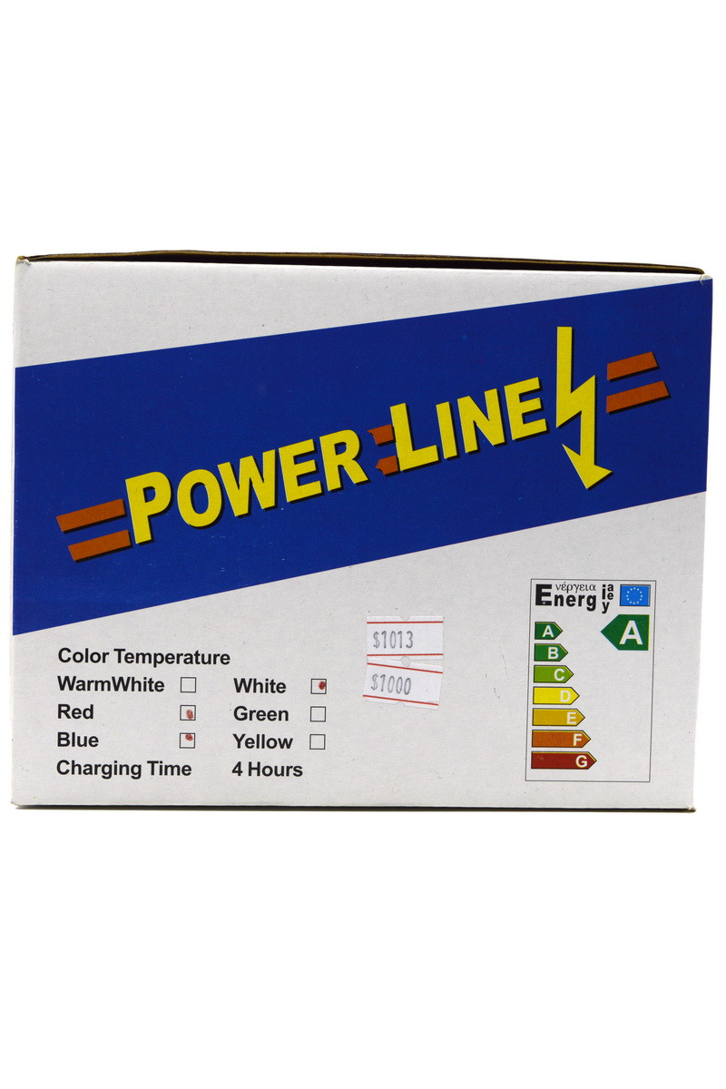 Лампа LED Power Line 10W color (6027)