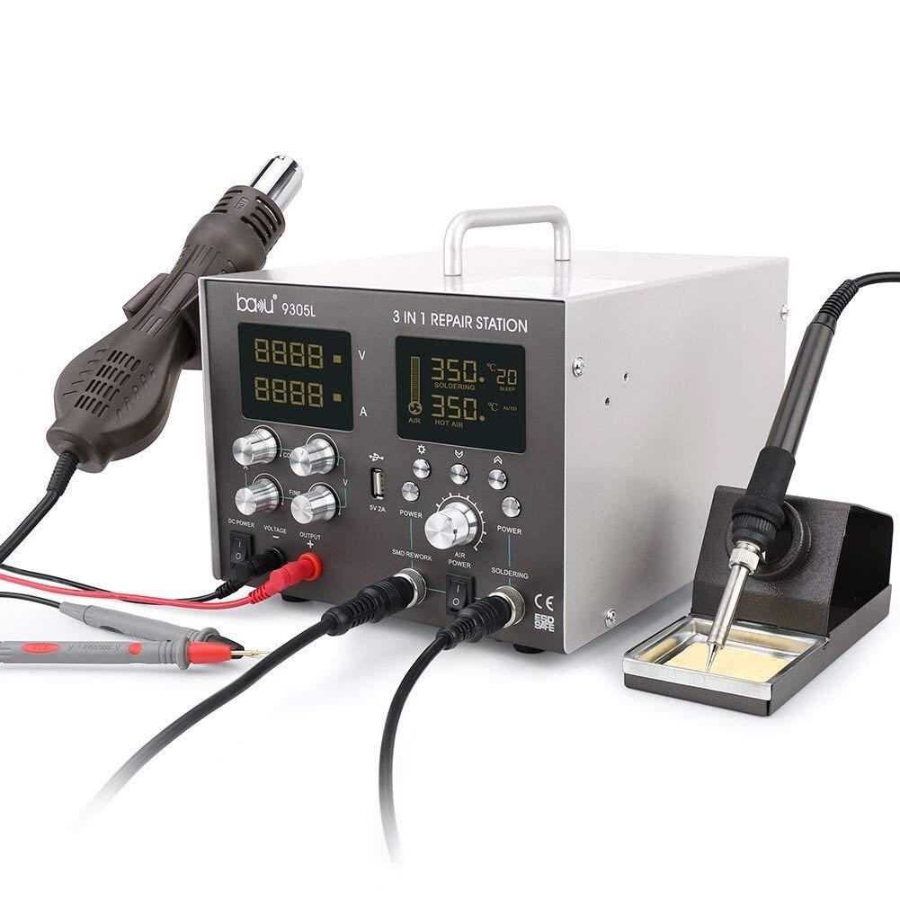 Термовоздушная паяльная станция Baku BA-9305L 3in1 Repair Station