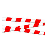 Сигнальная лента, Цвет ленты: Красно-белая, Длина ленты: 150 м, Ширина ленты: 50 мм, фото 2