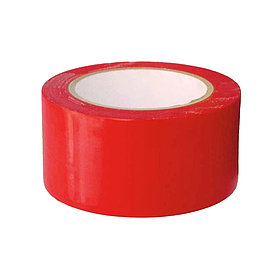 Клейкая лента, Цвет ленты: красный, Длина ленты: 50м, Ширина ленты: 48 мм, Толщина материала: 47 мкр