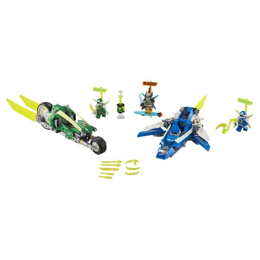 LEGO: Скоростные машины Джея и Ллойда Ninjago 71709