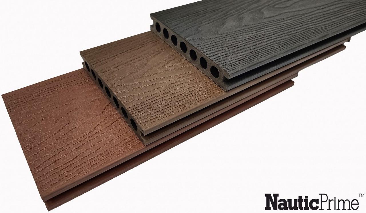 Террасная доска из ДПК NauticPrime Resine 24*153*4000мм