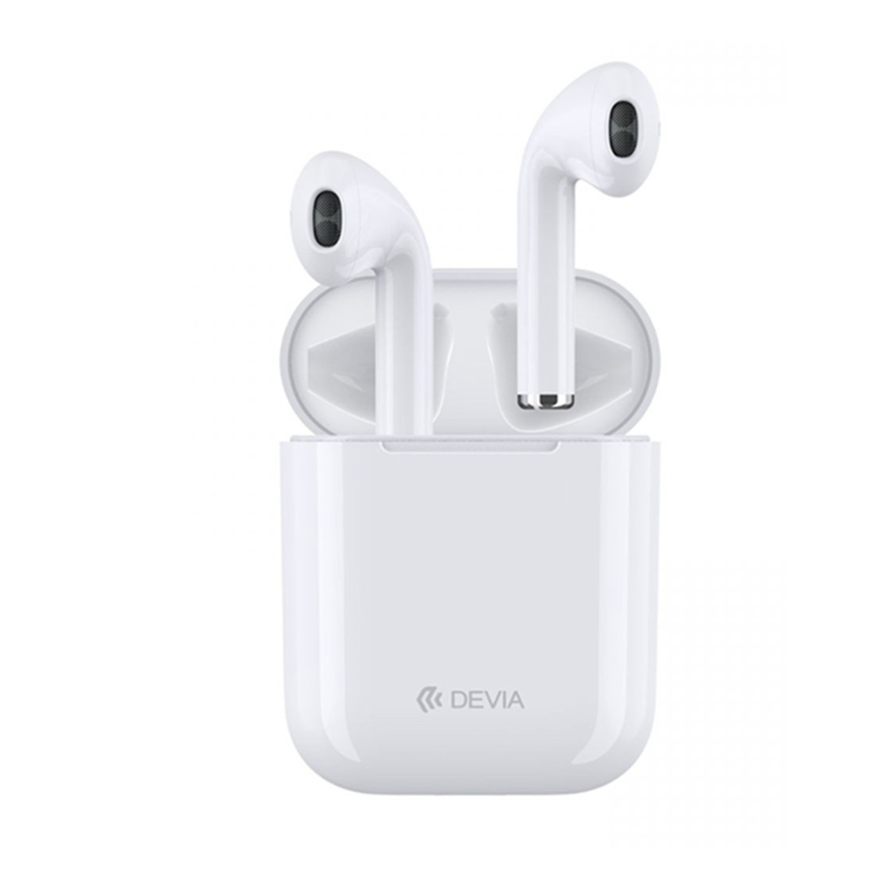 Bluetooth гарнитура Devia EM005 Wireles Charging, White