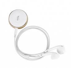 Bluetooth гарнитура Hoco E11 Haoyue Clip-on Gold/White