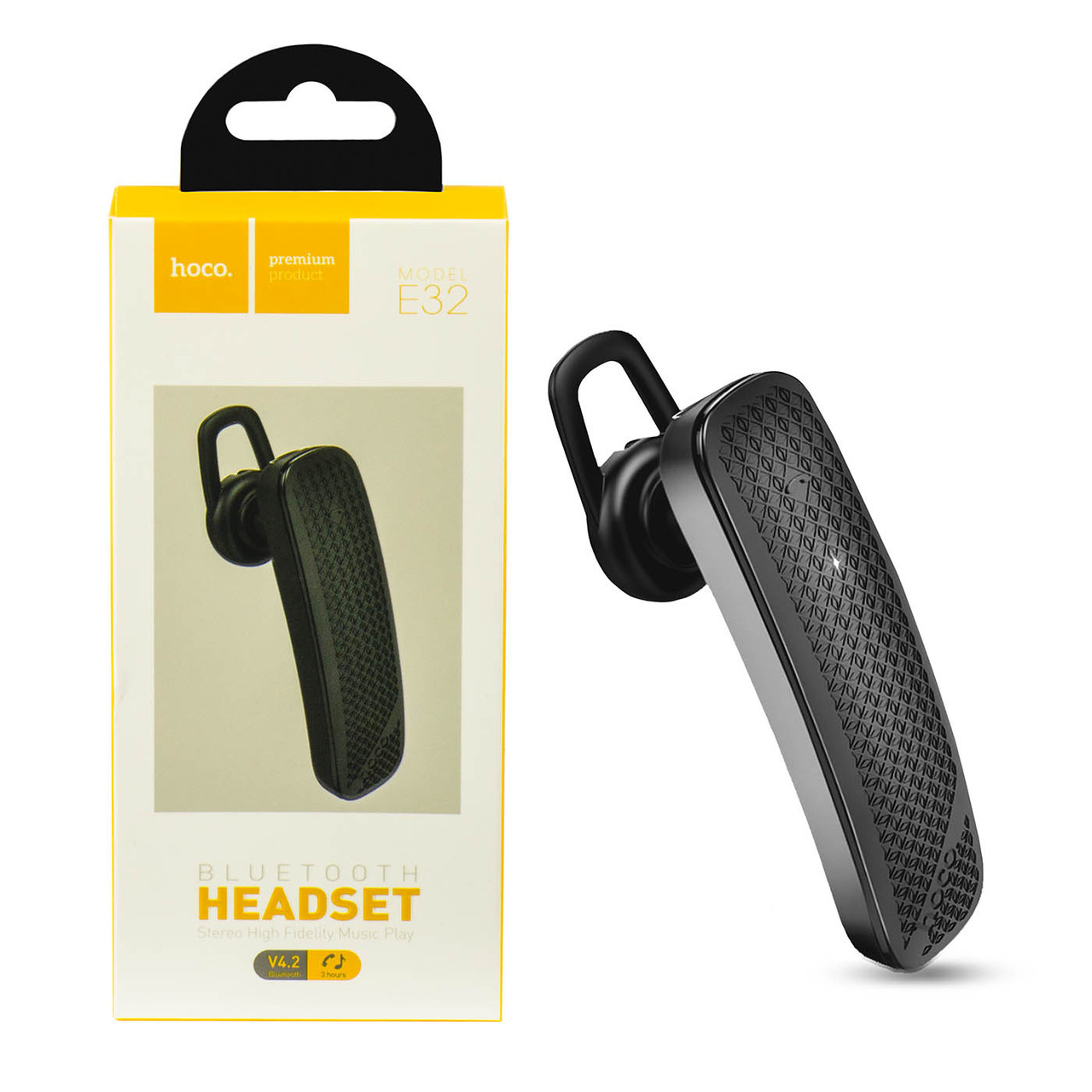 Bluetooth Гарнитура Hoco E32, Black