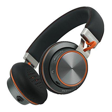 Bluetooth гарнитура Remax 195HB Gray/Orange